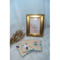 Set de 3 cotons lavable Collection Marin
