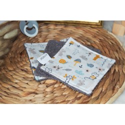 Set de 3 cotons lavable Collection Tao