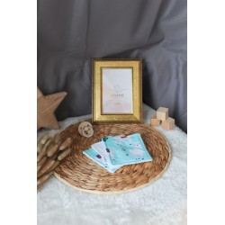 Set de 3 cotons lavable collection Ema