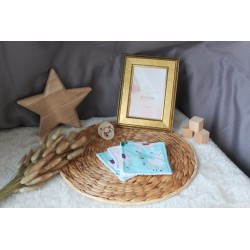 Set de 3 cotons lavable collection Ema