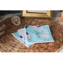 Set de 3 cotons lavable collection Ema