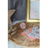 Set de 4 cotons lavable collection Elvira