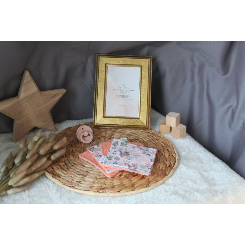 Set de 4 cotons lavable collection Elvira Set de 4 cotons lavable collection Elvira