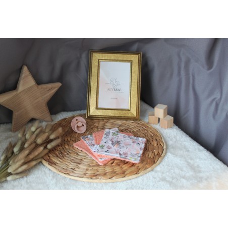 Set de 4 cotons lavable collection Elvira