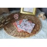 Set de 4 cotons lavable collection Elvira