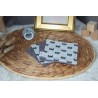 Set de 4 cotons lavable collection Martin