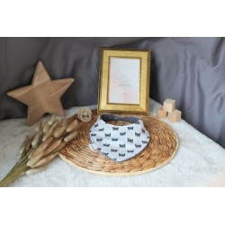 bavoir fait main couture bebe cadeau naissance