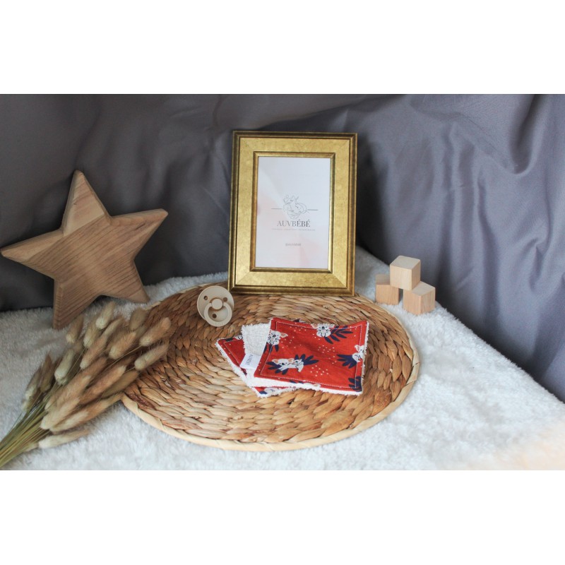 Set de 3 cotons lavable Collection Jules Set de 3 cotons lavable Collection Jules