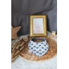 bavoir fait main couture bebe cadeau naissance